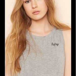 Garage midi muscle tank.